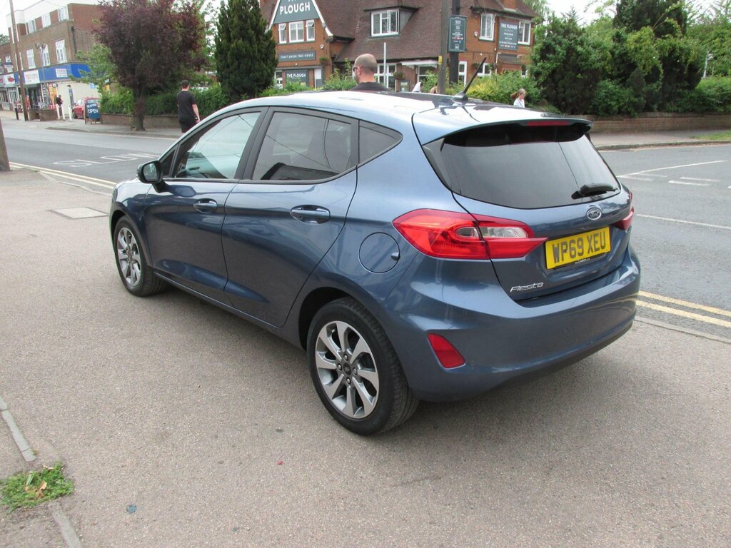 Ford Fiesta 1.1 Ti-vct Trend Euro 6 Ss WP69XEU Blue #4