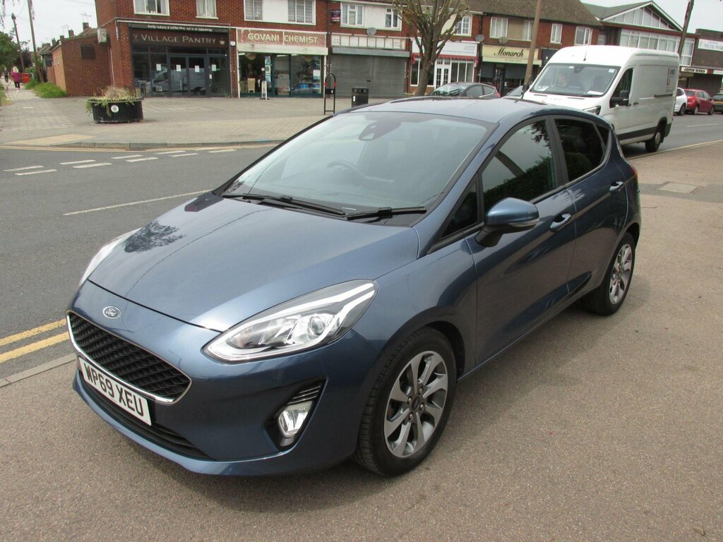 Ford Fiesta 1.1 Ti-vct Trend Euro 6 Ss WP69XEU Blue #2