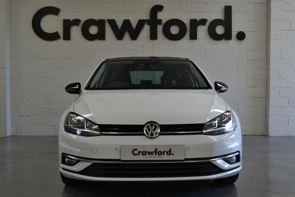 Volkswagen Golf Hatchback 1.6 Tdi Match 201919 SB19FFE White #4