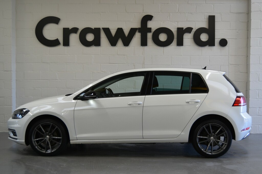 Volkswagen Golf Hatchback 1.6 Tdi Match 201919 SB19FFE White #6