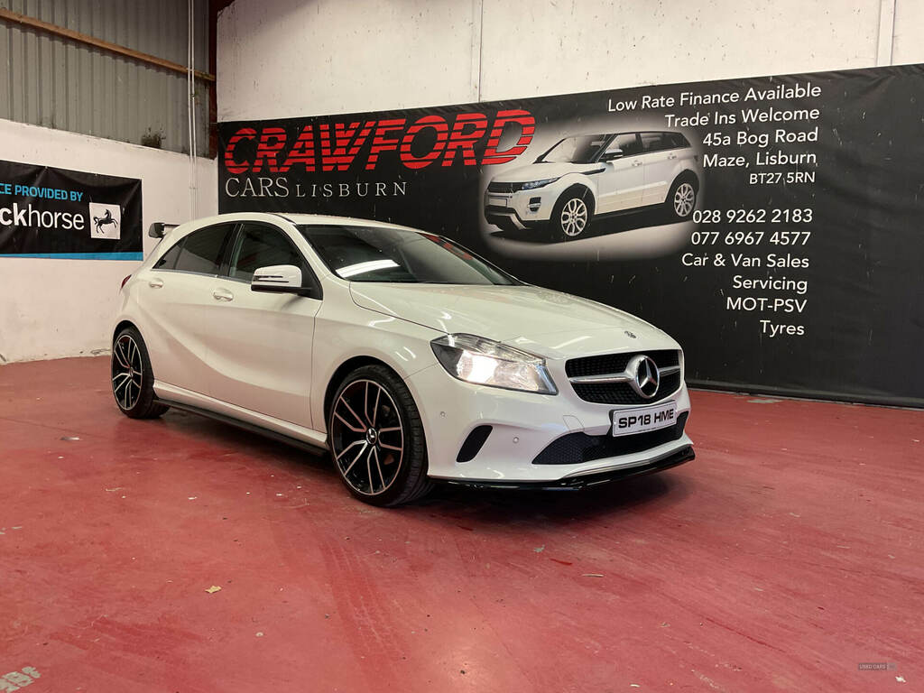 Mercedes-Benz A Class A180d Sport Executive White