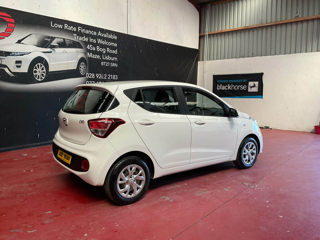 Hyundai I10 1.0 Se JGZ1536 White #2