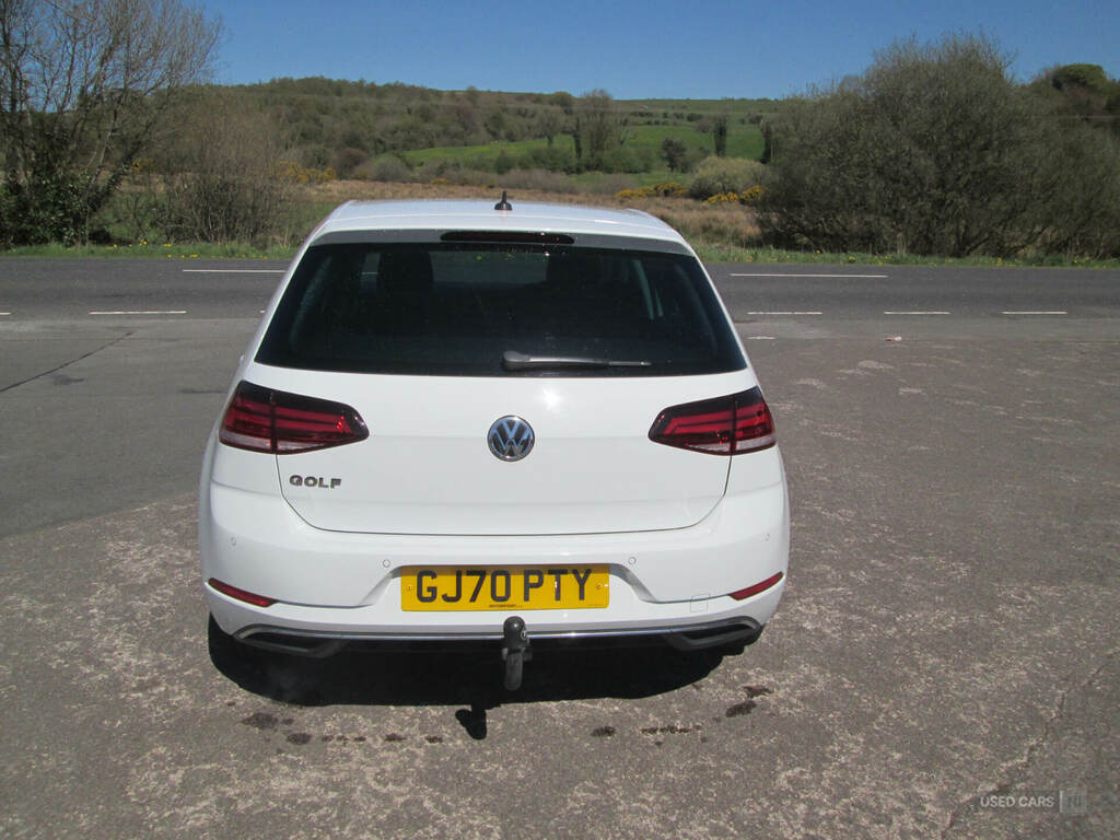 Volkswagen Golf 1.6 Tdi Match Edition GJ70PTY White #6
