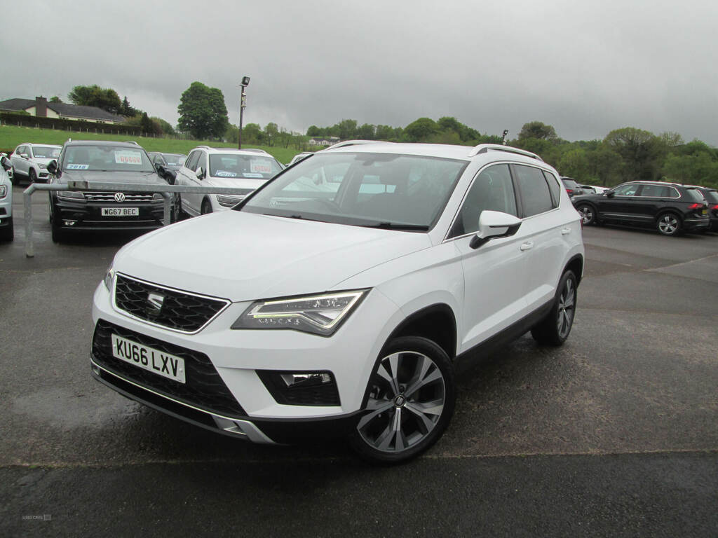 Seat Ateca 1.6 Tdi Ecomotive Se Technology White #2