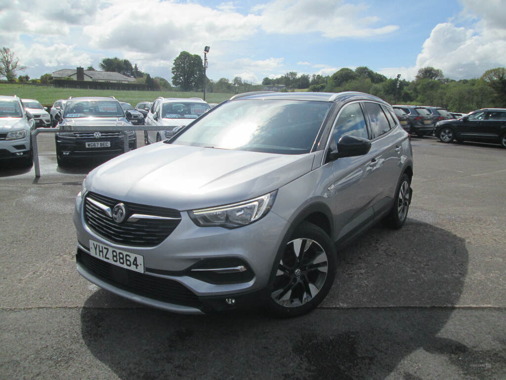 Vauxhall Grandland X 1.5 Turbo D Sport Nav YHZ8864 Grey #2