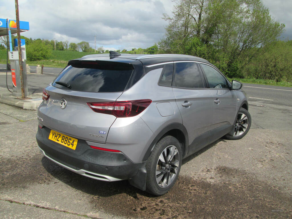 Vauxhall Grandland X 1.5 Turbo D Sport Nav YHZ8864 Grey #4