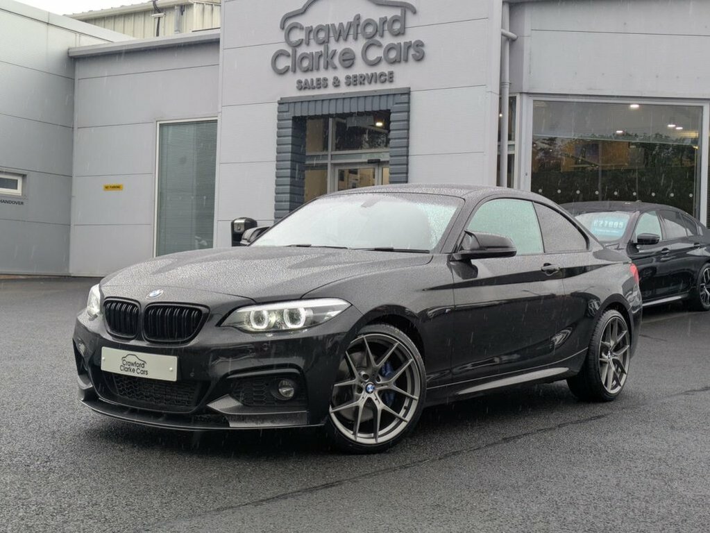 BMW 2 Series Gran Coupe 220D Xdrive M Sport XNZ8312 Black