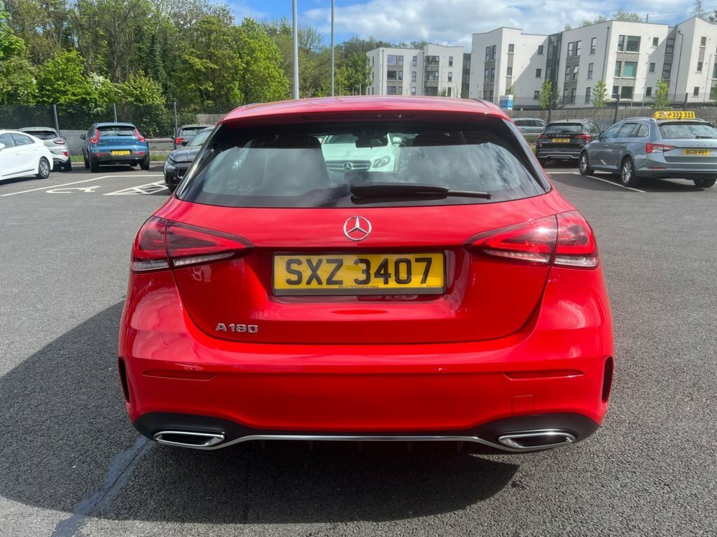 Mercedes-Benz A Class A 180 Amg Line SXZ3407 Red #5