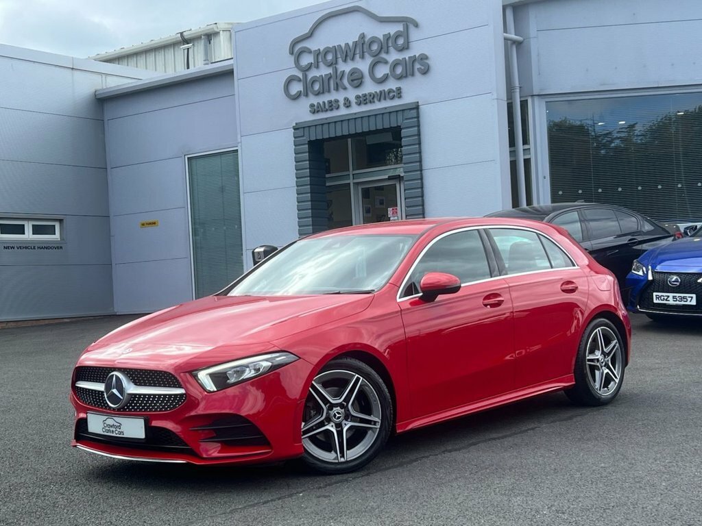 Mercedes-Benz A Class A 180 Amg Line Red