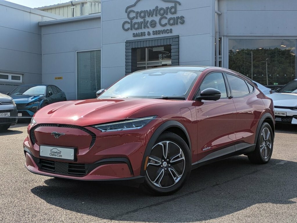 Ford Mustang Mach-E Suv Red
