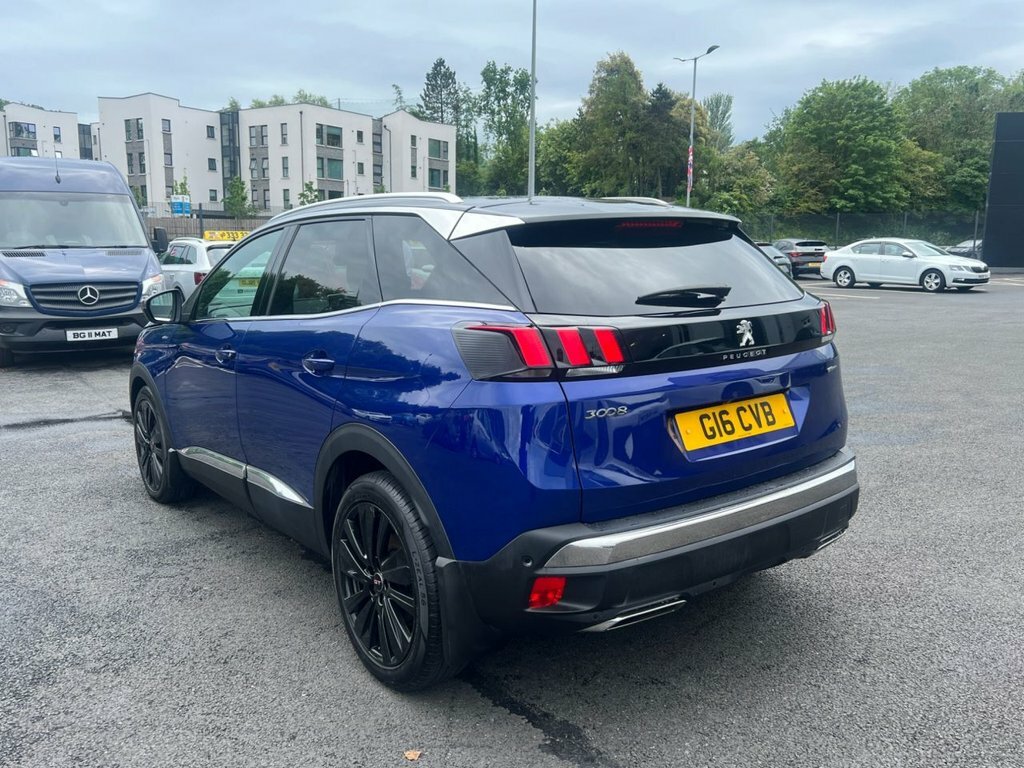 Peugeot 3008 1.2L Gt Line Premium BSZ8282 Blue #4