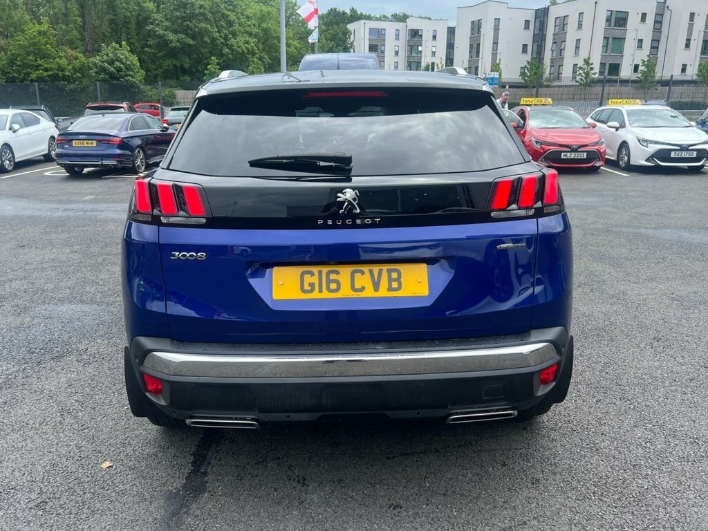 Peugeot 3008 1.2L Gt Line Premium BSZ8282 Blue #5