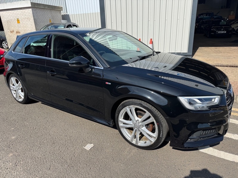 Audi A3 2.0Tdi 16V 148Bhp Euro GK66OHJ Black #6