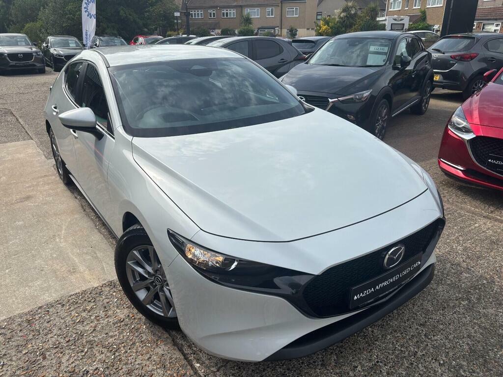 Mazda 3 2.0 E-skyactiv G Mhev Prime-line LV73MUA White #6