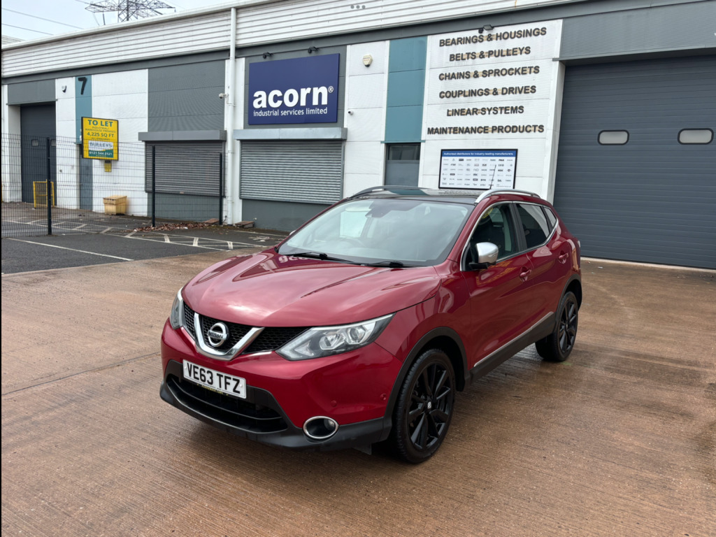Nissan Qashqai 1.6 Dci Tekna VE63TFZ Red #6
