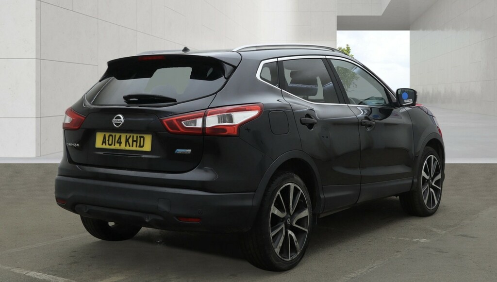 Nissan Qashqai 1.5 Dci Tekna AO14KHD Black #4