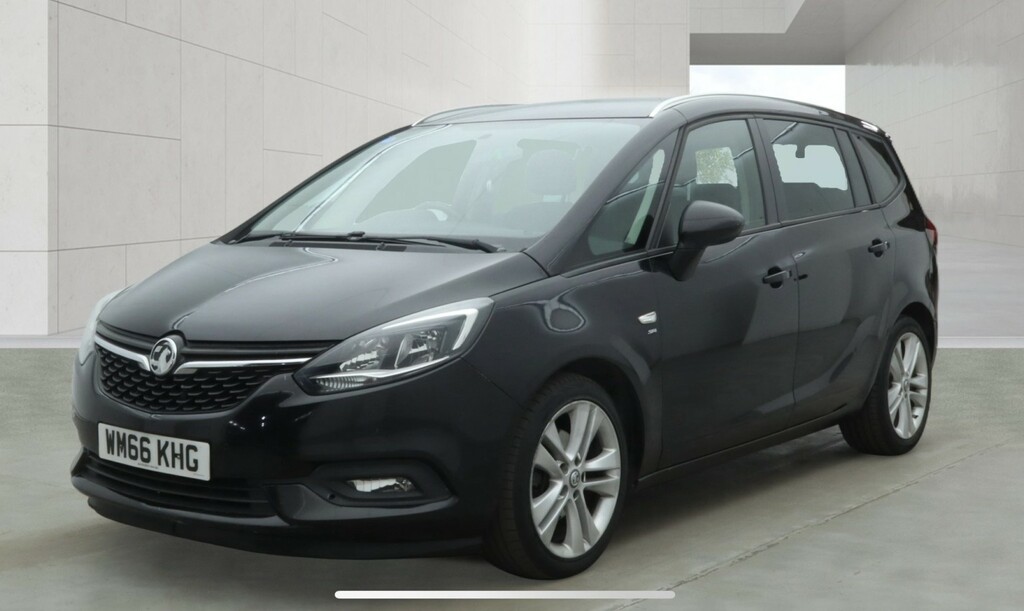 Vauxhall Zafira Tourer 1.4 I Turbo Sri Nav WM66KHG Black #2