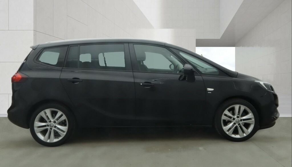 Vauxhall Zafira Tourer 1.4 I Turbo Sri Nav WM66KHG Black #3