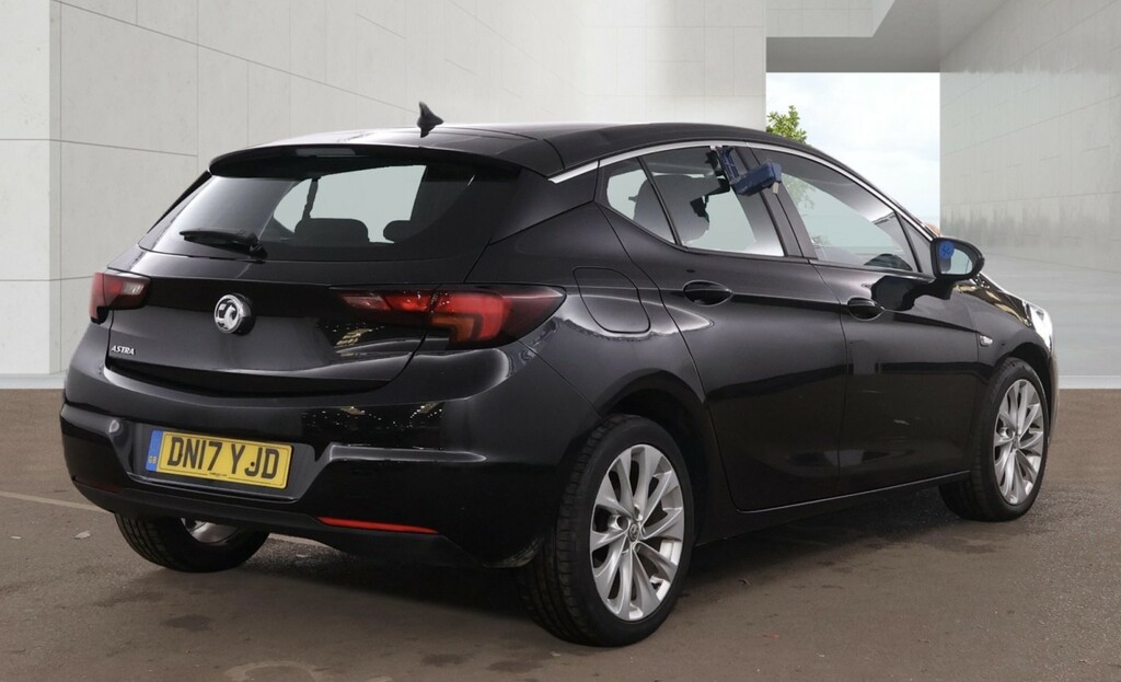 Vauxhall Astra 1.4 I Tech Line DN17YJD Black #4
