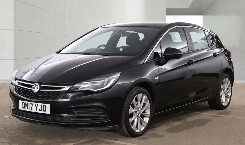 Vauxhall Astra 1.4 I Tech Line DN17YJD Black #2