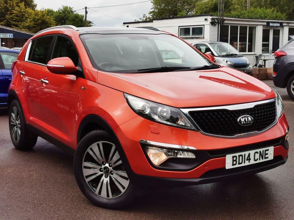 Kia Sportage 2.0 Crdi Kx-3 Awd Euro 5 Orange #2