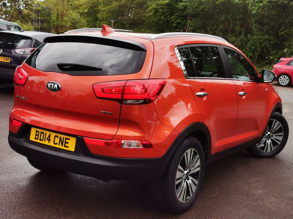 Kia Sportage 2.0 Crdi Kx-3 Awd Euro 5 Orange #4