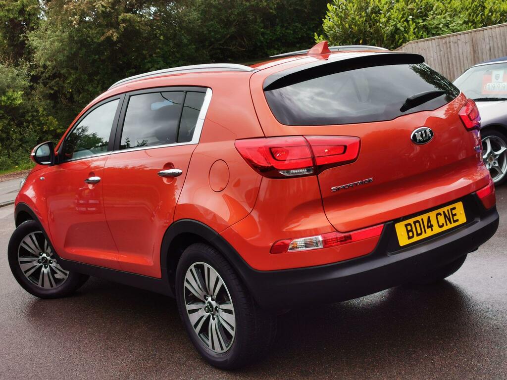 Kia Sportage 2.0 Crdi Kx-3 Awd Euro 5 Orange #6
