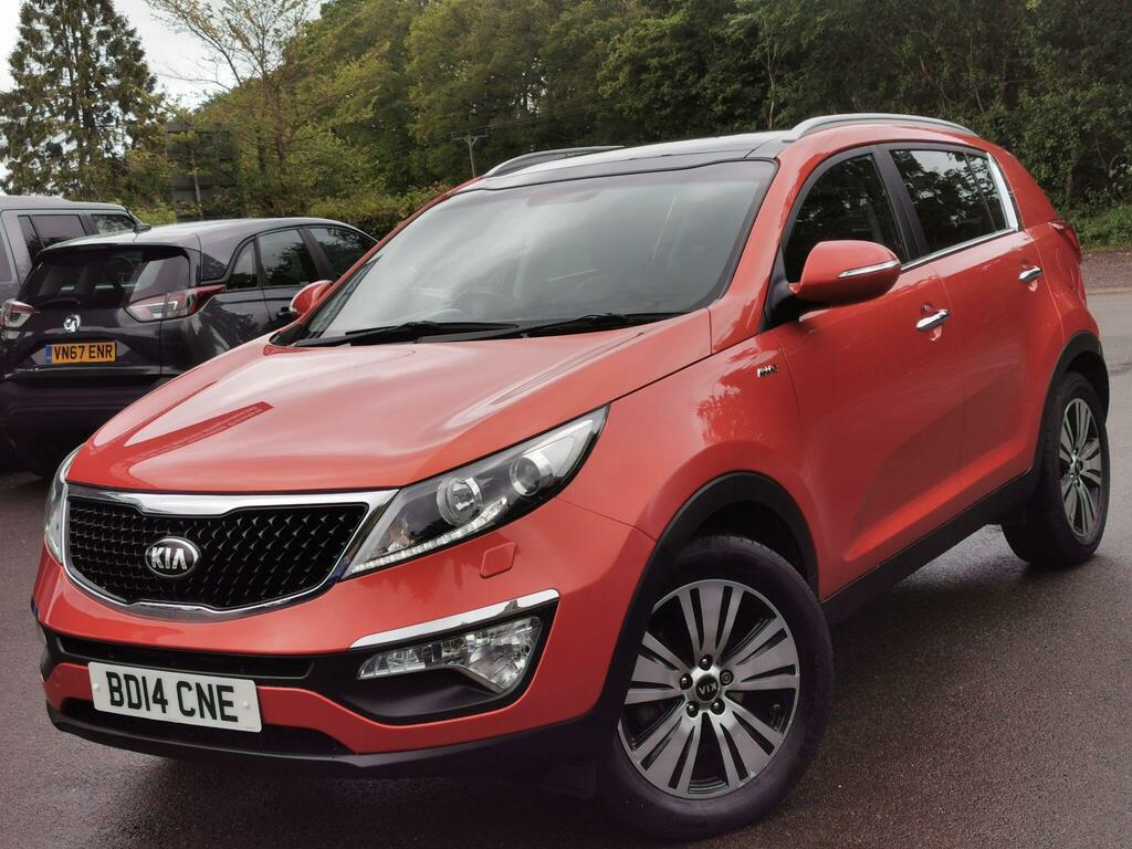 Kia Sportage 2.0 Crdi Kx-3 Awd Euro 5 Orange #3