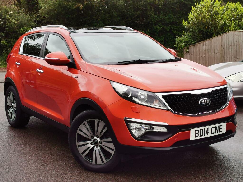 Kia Sportage 2.0 Crdi Kx-3 Awd Euro 5 Orange