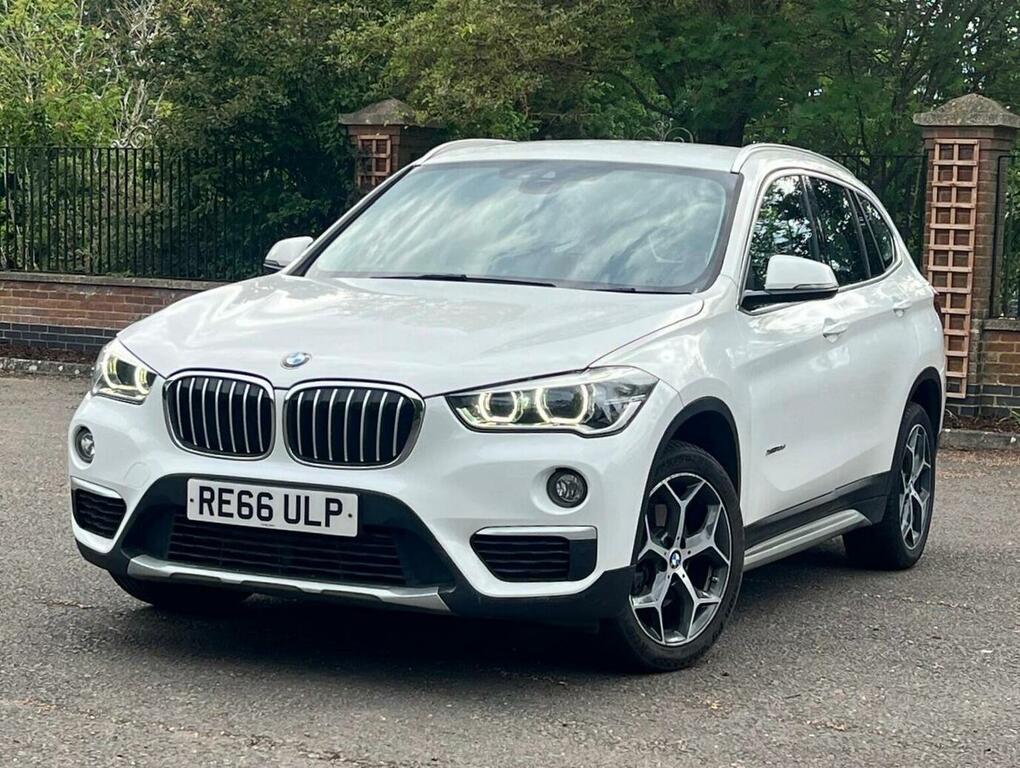 BMW X1 Suv 2.0 18D Xline Xdrive Euro 6 Ss 201666 RE66ULP White #4