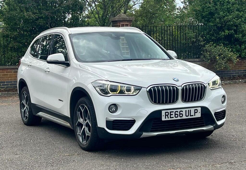 BMW X1 Suv 2.0 18D Xline Xdrive Euro 6 Ss 201666 RE66ULP White #2