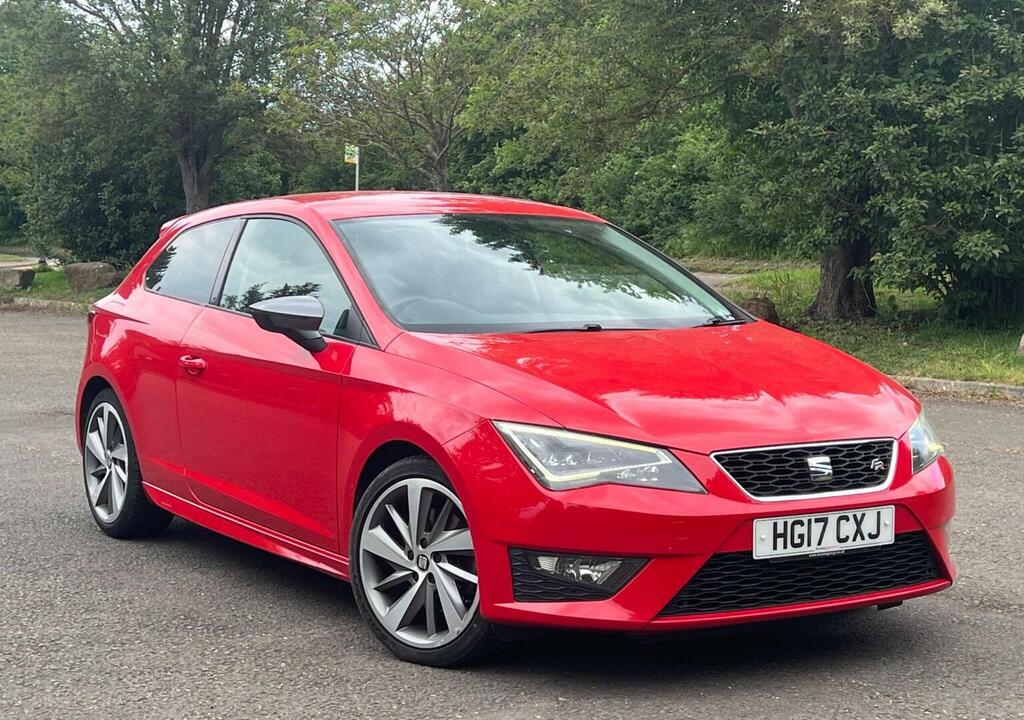Seat Leon Hatchback 2.0 Tdi Fr Titanium Sport Coupe Euro 6 Red
