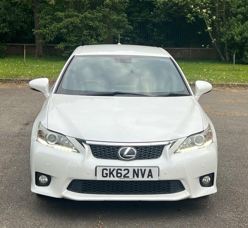 Lexus CT Hatchback 1.8 200H F Sport Cvt Euro 5 Ss 2 White #2