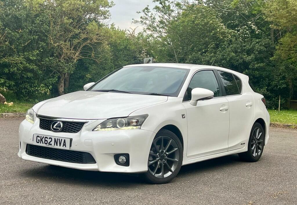 Lexus CT Hatchback 1.8 200H F Sport Cvt Euro 5 Ss 2 White #4