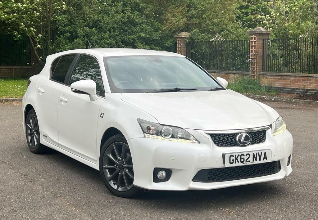 Lexus CT Hatchback 1.8 200H F Sport Cvt Euro 5 Ss 2 White