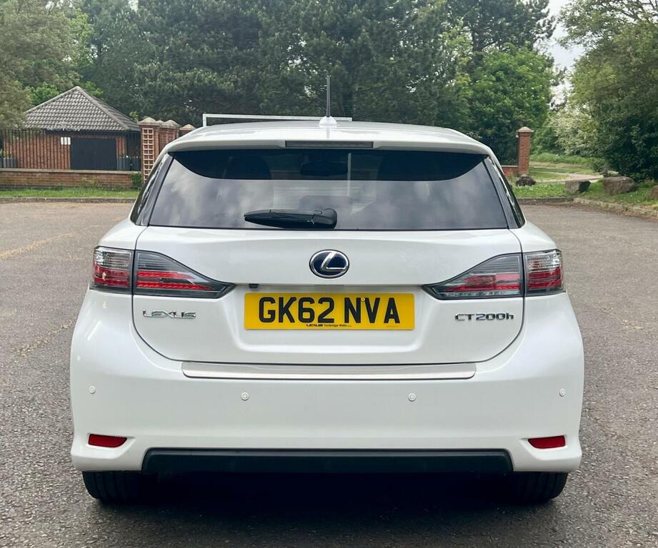Lexus CT Hatchback 1.8 200H F Sport Cvt Euro 5 Ss 2 White #6