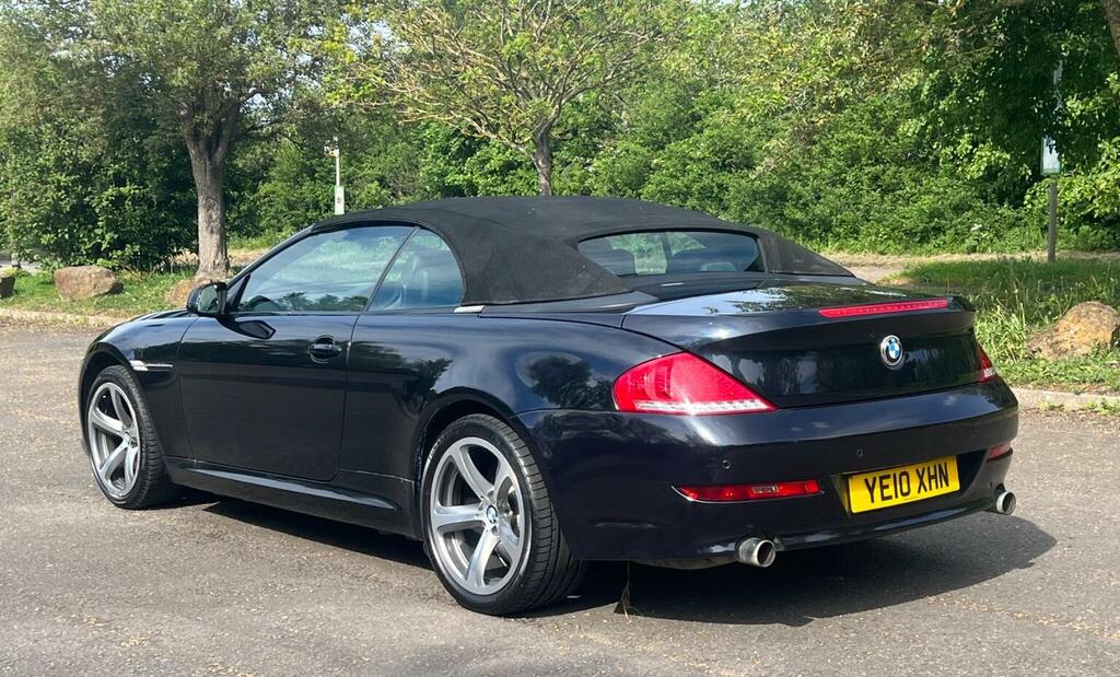 BMW 6 Series Convertible 3.0 630I Sport Steptronic Euro 4 Black #4