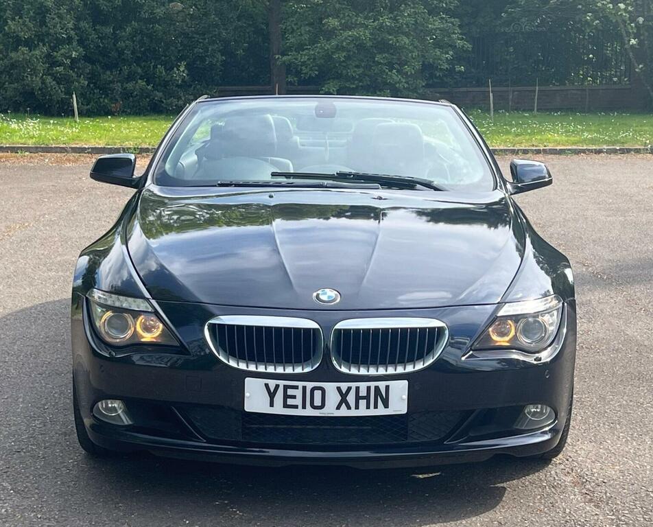 BMW 6 Series Convertible 3.0 630I Sport Steptronic Euro 4 Black #2