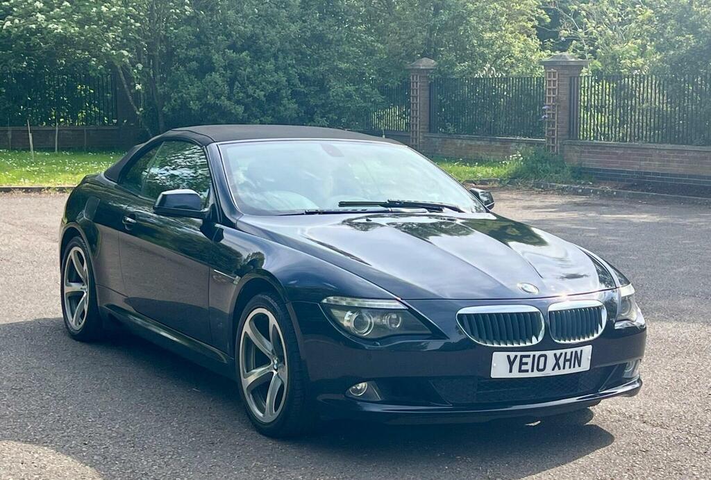 BMW 6 Series Convertible 3.0 630I Sport Steptronic Euro 4 Black #6