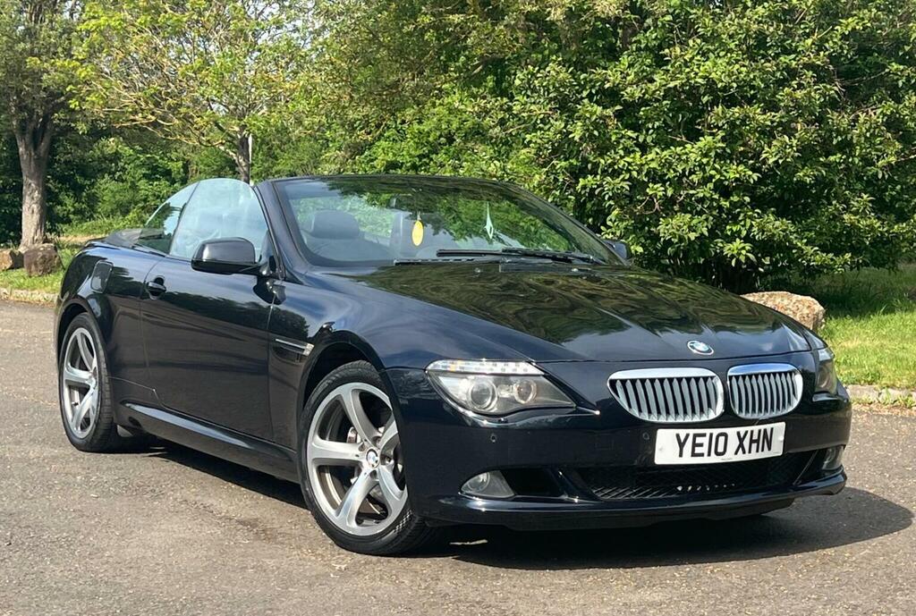 BMW 6 Series Convertible 3.0 630I Sport Steptronic Euro 4 Black