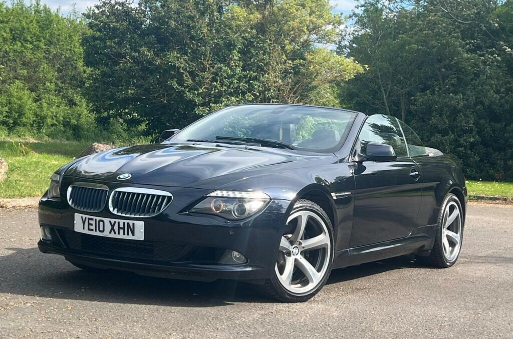 BMW 6 Series Convertible 3.0 630I Sport Steptronic Euro 4 Black #5