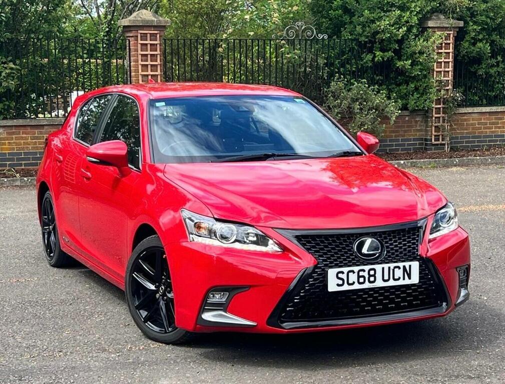 Lexus CT Hatchback 1.8 200H E-cvt Euro 6 Ss 201868 Red