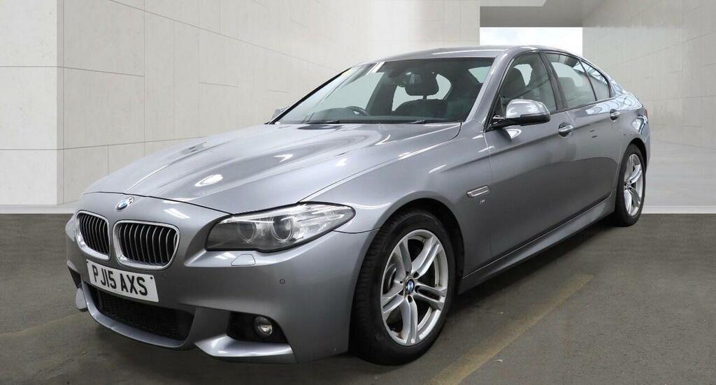 BMW 5 Series Saloon 3.0 535D M Sport Euro 6 Ss 201 PJ15AXS Grey #2