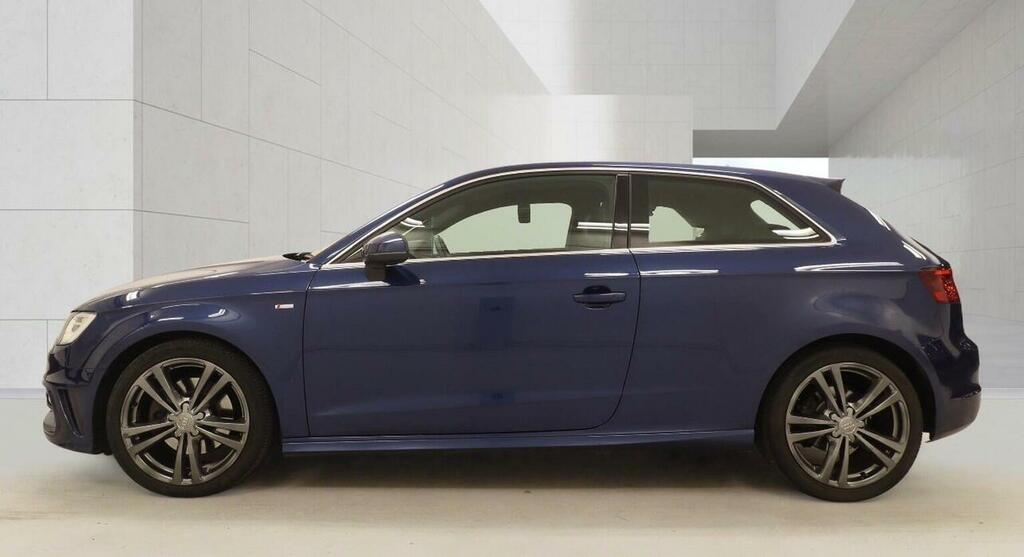 Audi A3 Hatchback 1.8 Tfsi S Line S Tronic Quattro Euro 6 GJ63AWU Blue #6