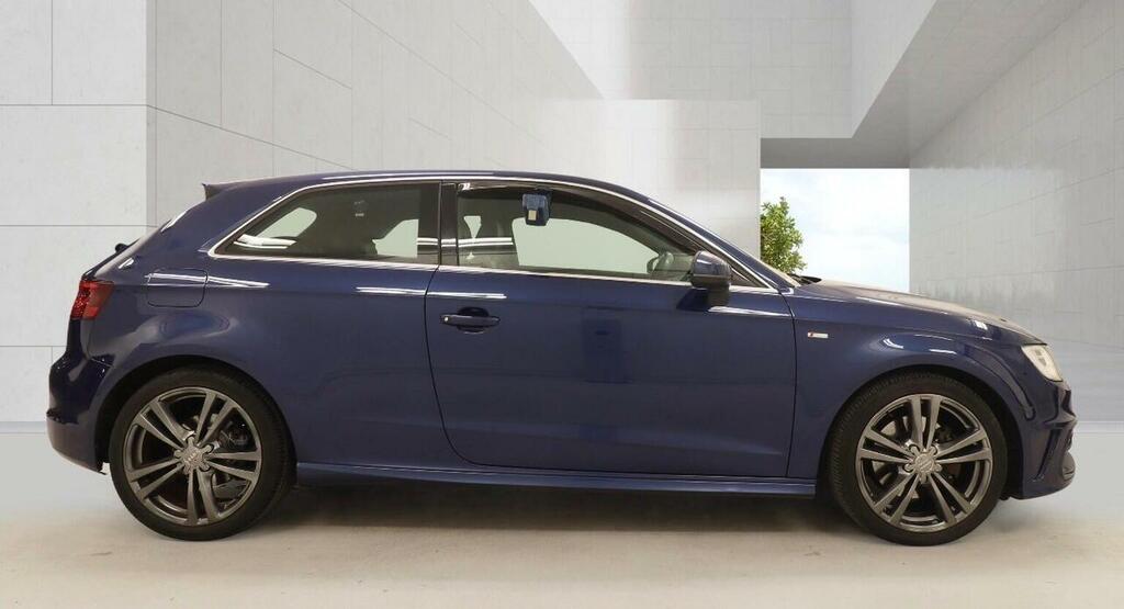 Audi A3 Hatchback 1.8 Tfsi S Line S Tronic Quattro Euro 6 GJ63AWU Blue #5