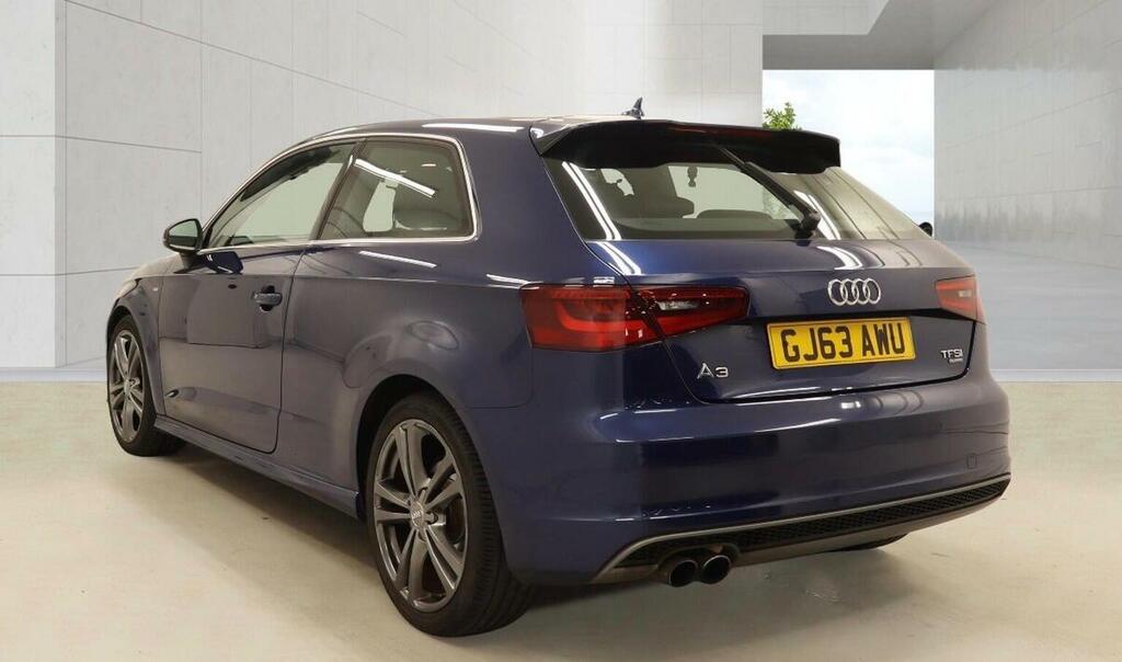Audi A3 Hatchback 1.8 Tfsi S Line S Tronic Quattro Euro 6 GJ63AWU Blue #3