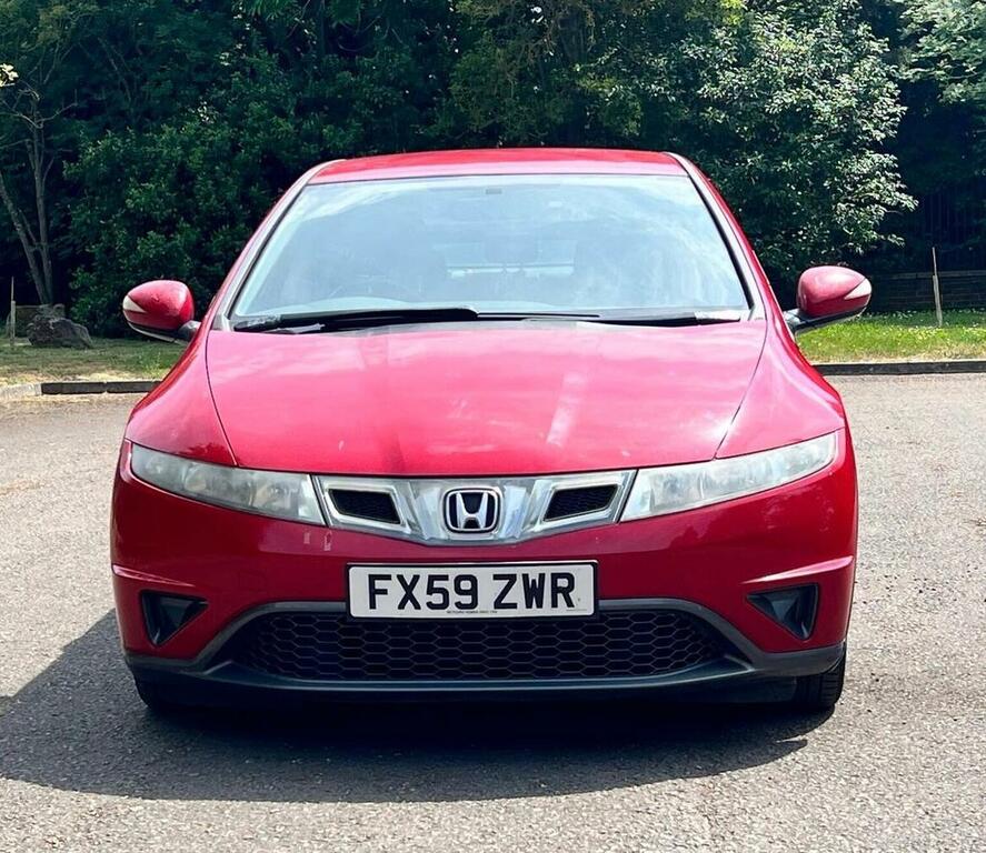 Honda Civic Hatchback 1.8 I-vtec Se 200959 FX59ZWR Red #6