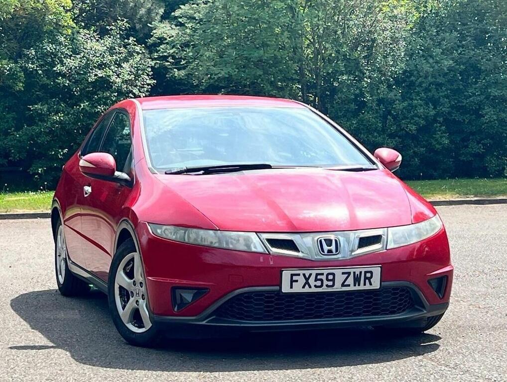 Honda Civic Hatchback 1.8 I-vtec Se 200959 FX59ZWR Red #4
