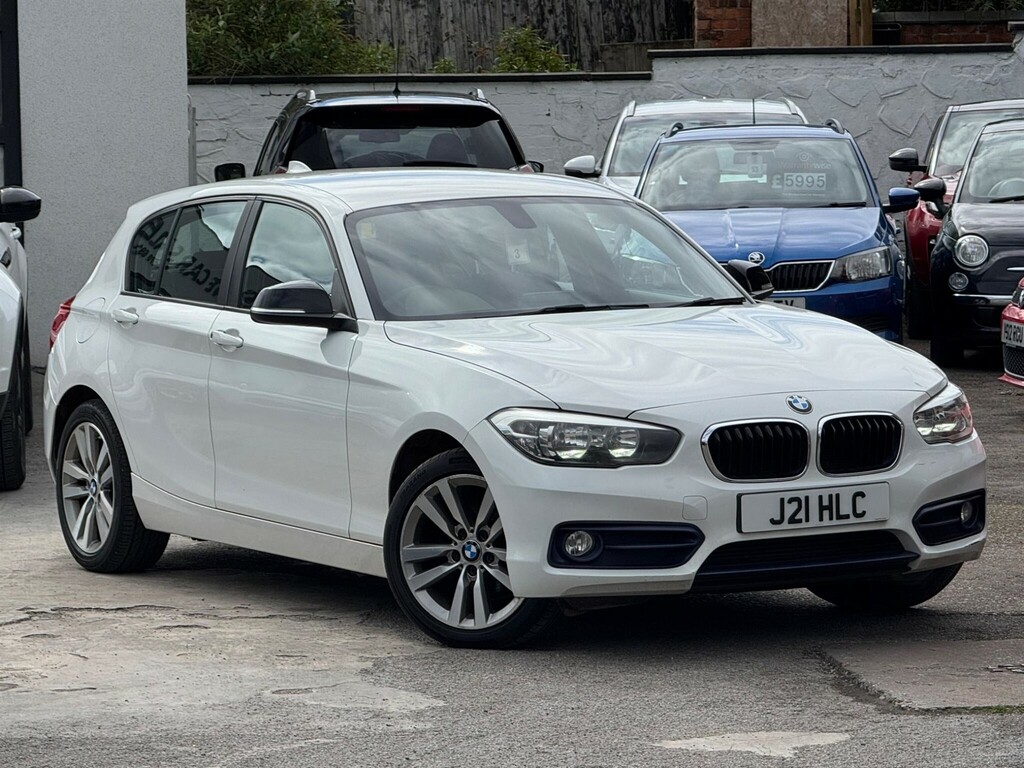 BMW 1 Series 1.5 116D Sport Euro 6 Ss J21HLC White #5