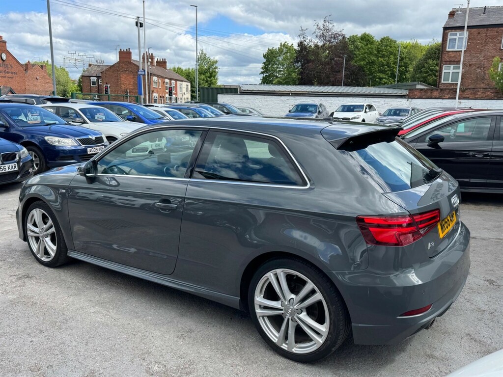 Audi A3 1.6 Tdi S Line Euro 6 Ss WR66MMF Grey #2